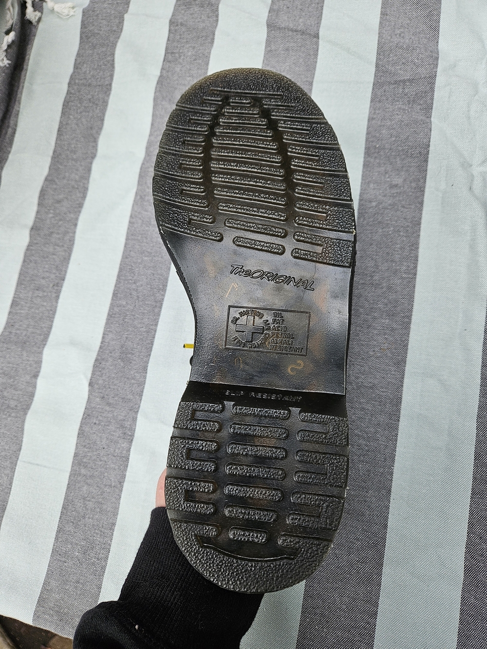 Rare Dr. Martens 1925 x Sex Pistols Boredom Nowhere Steel Toe Shoes - NWT SZ 9 - Picture 8 of 10
